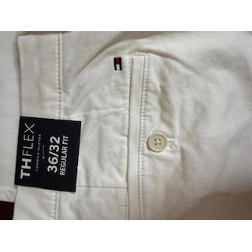 Tommy Hilfiger‎ Men's Casual Pants White Size 36x32 NEW NWT - Picture 8 of 8